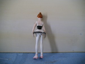 Minnia Maria Ballerina, Rückseite