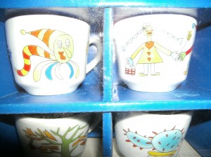 Kinderporzellan, Service 12-teilig, Detail