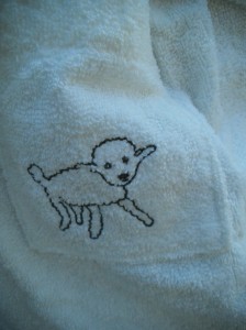 Bademantel "Le Petit Prince" Schäfli