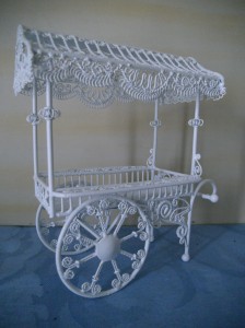 Blumenwagen für Puppenstuben, SeiteBlumenwagen für Puppenstuben, Seite