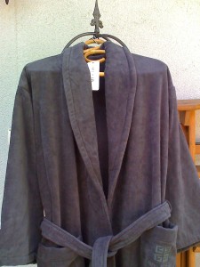 Bademantel Herren Givenchy, Schalkragen