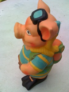Sparschwein Taucher, Seite