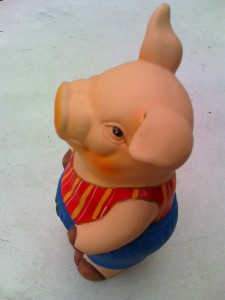 Sparschwein Sportler, Seite