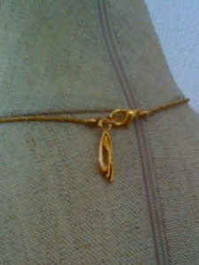 Christin Lacroix Bazar, Collier Zitrin, VerschlussZitrin, Collier Verschluss