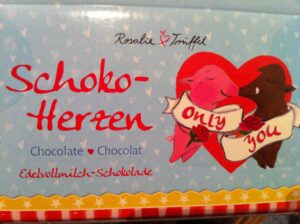Schoko-Herzen, 50 Stk