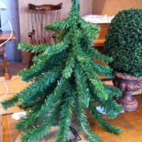 Weihnachtsbaum für Puppenstuben, 11cm Rohling