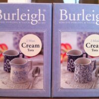 Burleigh 2er Set Mini Milchkrug, Calico blue, Felicity oder Pheasant