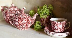 Burleigh Calico red decoration Mai 2017