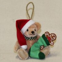 Hermann Coburg Santa Claus und das Lebkuchenmaennchen Christmas Ornament neu 2017