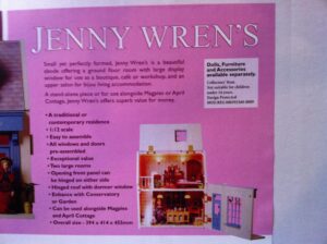 Bausatz Jenny Wren kleiner Laden Beschreibung