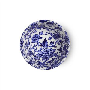 Burleigh blue arden sugar bowl small 9,5cm von oben