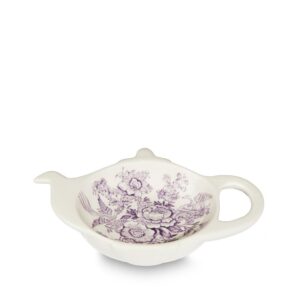 Burleigh Plum_Asiatic_Pheasants_Mini_Teapot_Tray