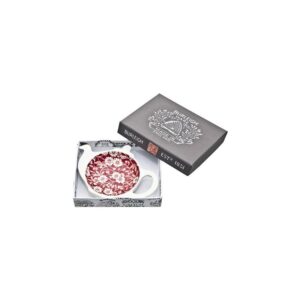Burleigh Red_Calico_Mini_Teapot_Tray boxed