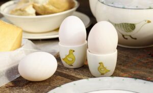 Burleigh Highgrove Geese egg tots