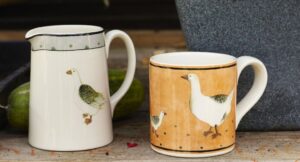 Burleigh Highgrove Geese small jug 284ml