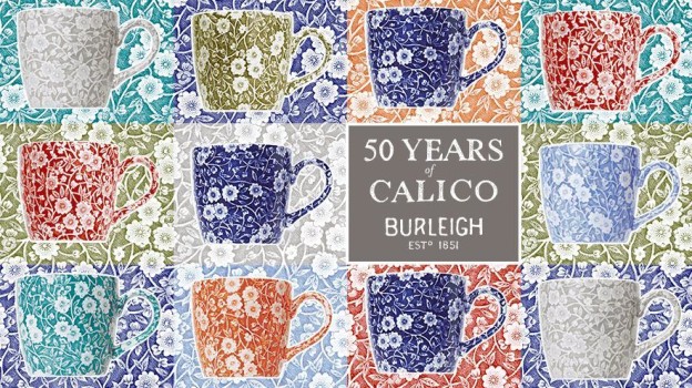 burleigh 50 years calico