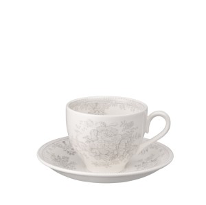 Burleigh dove-grey-asiatic-pheasants-teacup-187ml-and-saucer
