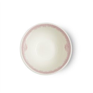 Burleigh pink-asiatic-pheasants-sugar-bowl-9-5cm von oben