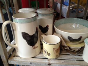 Burleigh Highgrove Hens Storage Tankard large