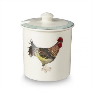 Burleigh highgrove_hens_jam_pot_with_spoon_250g
