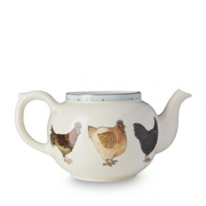 Burleigh highgrove_hens_large_teapot_7_cups back side