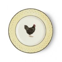 Burleigh highgrove_hens_maran_hen_side_plate_20cm