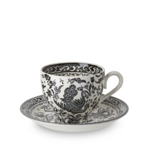 Black_Regal_Peacock_Teacup_and_Saucer