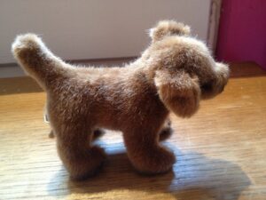 Minitier Hund seite