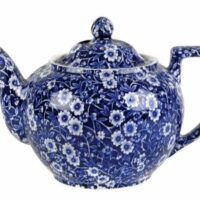 Burleigh Blue Calico Teapot large