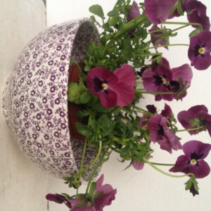 Burleigh 2te Wahl Mulberry Felicity small footed bowl 16cm bepflanzt
