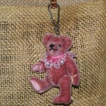 Mini Mohair Teddy Piccolo 11 cm rosa