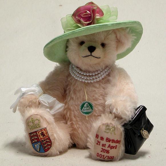 HM the Queen 90th birthday celebration bear