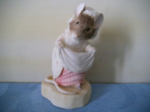 Beatrix Potter "Lady Mouse curtseying"