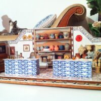 Puppenstube 1:144, Geschirr-Laden