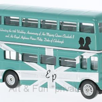 Routemaster 70th Anniversary Queen and Prince Philip
