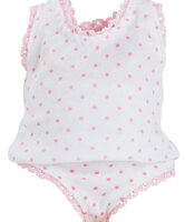 Unterwaesche 28 cm Puppen Slip plus Shirt