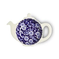 Burleigh Blue_Calico_Mini_Teapot_Tray von oben
