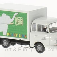 Barkas B 1000, Plastilina, Koffer Brekina 1zu87