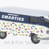 VW T1b, Rowntrees Smarties (GB), Kasten