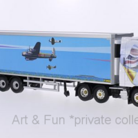 DAF 105 RHD FreshLinc RAF Holbeach By Alisha Miller Kühlkoffersattelzug 1zu50