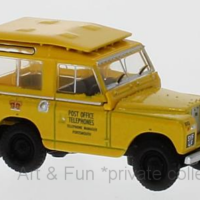 Land Rover Series II SWB, gelb, Post Office Telephones 1zu76