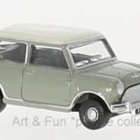 Mini Cooper hellgrau beige RHD 1zu76 Oxford