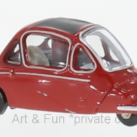 Heinkel Trojan rot 1zu76 Oxford