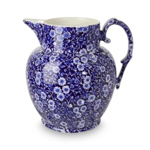 Burleigh blue-calico-large-etruscan-jug-2-2ltr