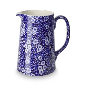 Burleigh blue-calico-large-tankard-jug-1-1l