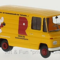 Mercedes L 406 D Riegelein Schokoladenfiguren 1zu87