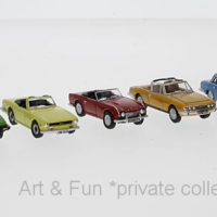 Triumph 5er Set 2500 Stag TR4 TR6 TR7 1zu76