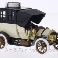 Isotta Fraschini BN BNC 30 40 HP hellbeige schwarz RHD 1909 1zu43