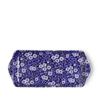 Burleigh Blue Calico Rectangular tray