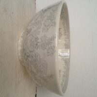 Burleigh 2te Wahl Dove grey asiatic pheasants medium footed bowl 20cm